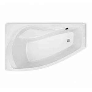 Ванна асимметричная акриловая PoolSpa Nicole, на ножках